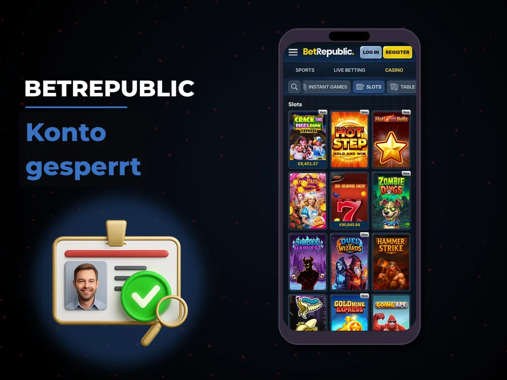 Betrepublic - Konto gesperrt