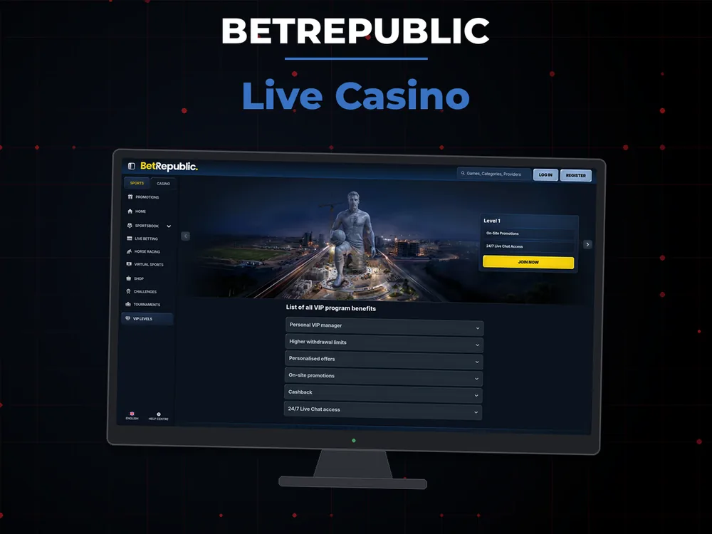 Betrepublic - Live Casino